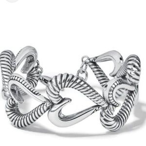 NWT Callie Brighton bracelet hearts sterling silver